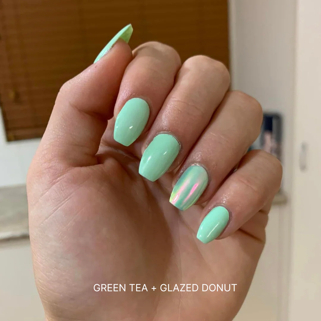 Green Tea - Matte Nail Powder - Image 2