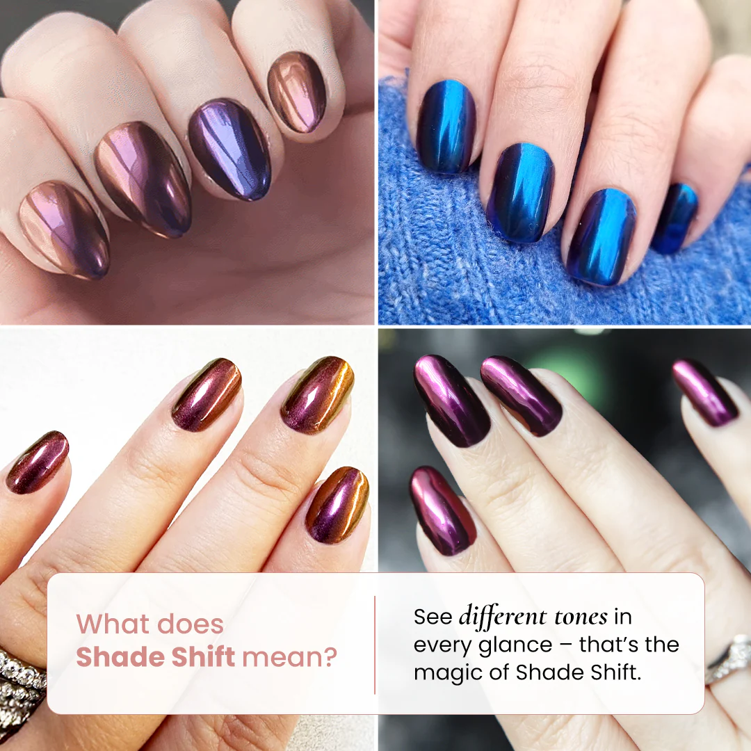 Pansy - Shade Shift Metallic Nail Powder - Image 5