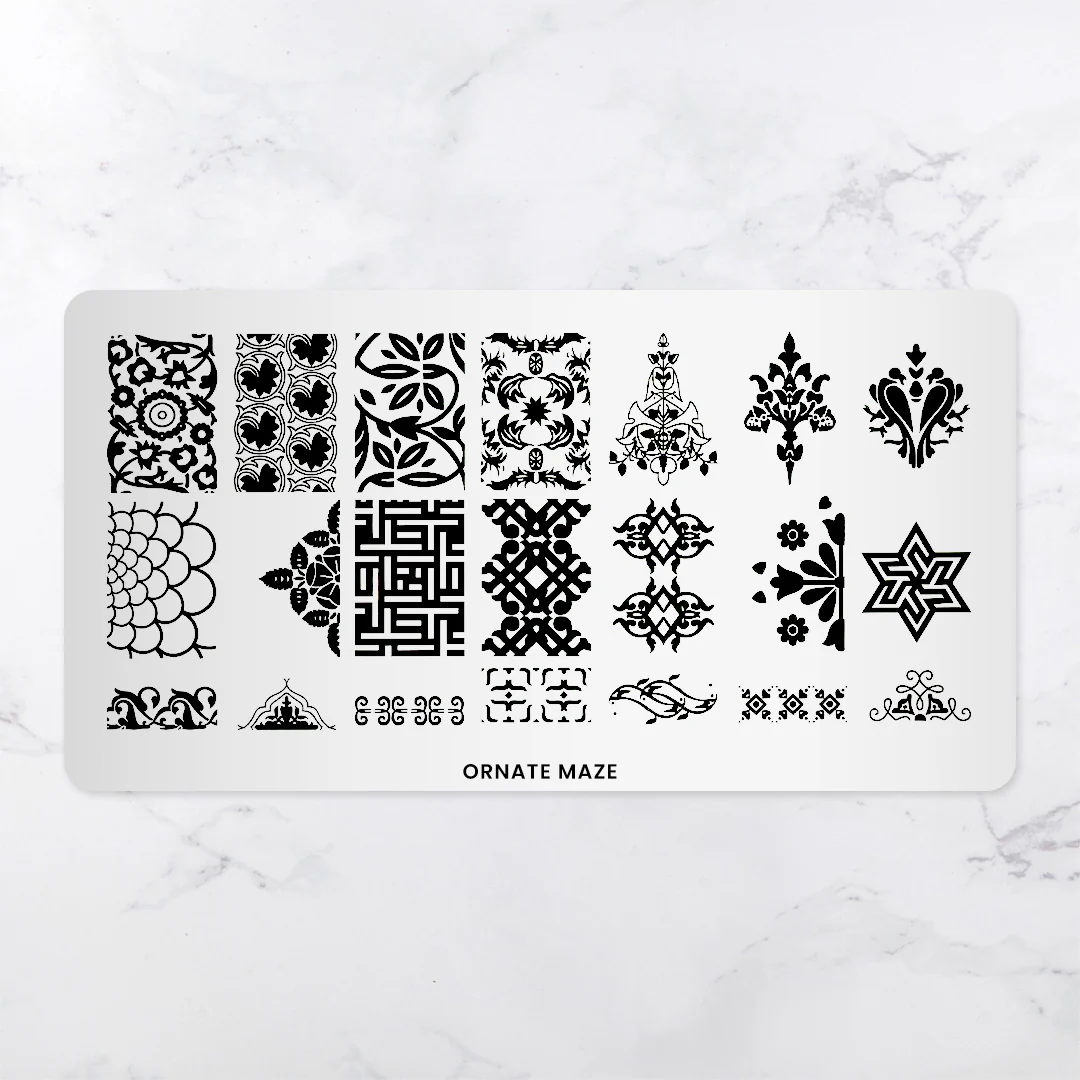 Ornate Maze - Pattern Press Template - Image 2