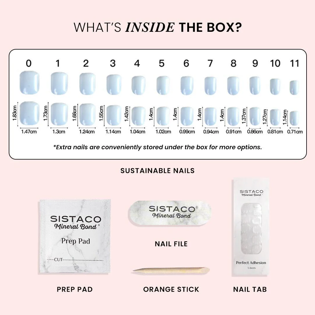 Bluebell Prism - Almond Sustainable Nails - Image 7