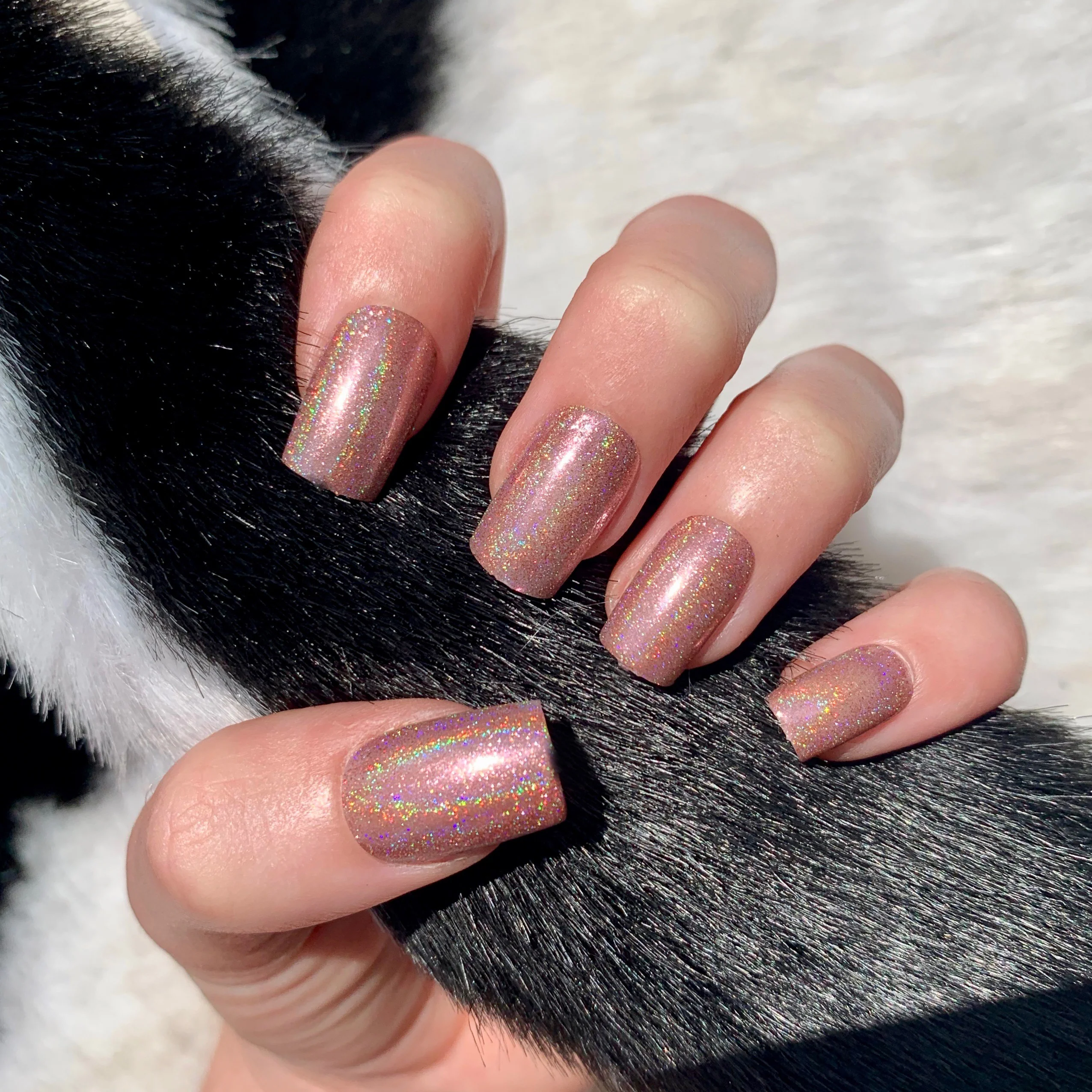 Rose Gold - Holographic Nail Powder - Image 4