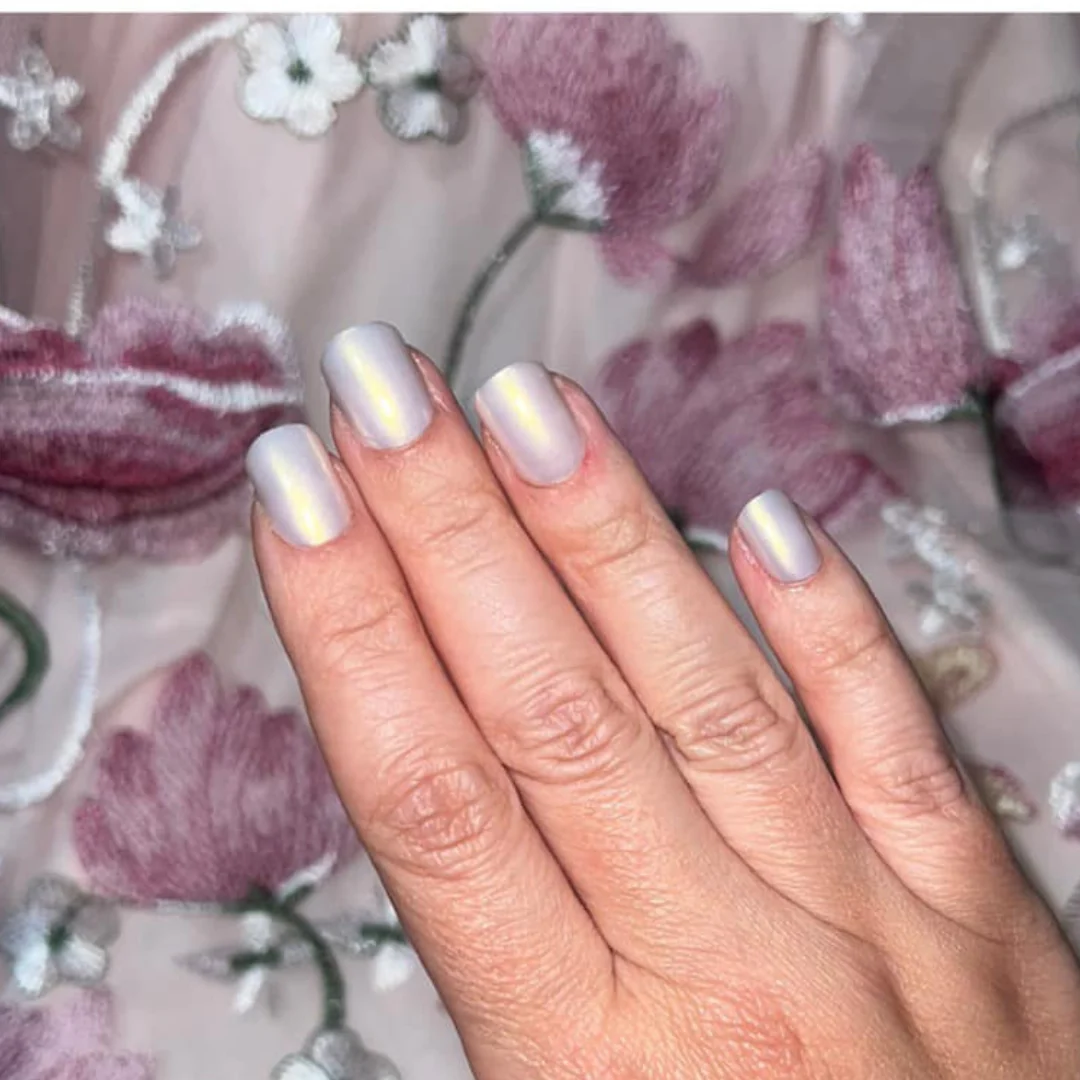 Pearlescent - Square Sustainable Nails - Image 2