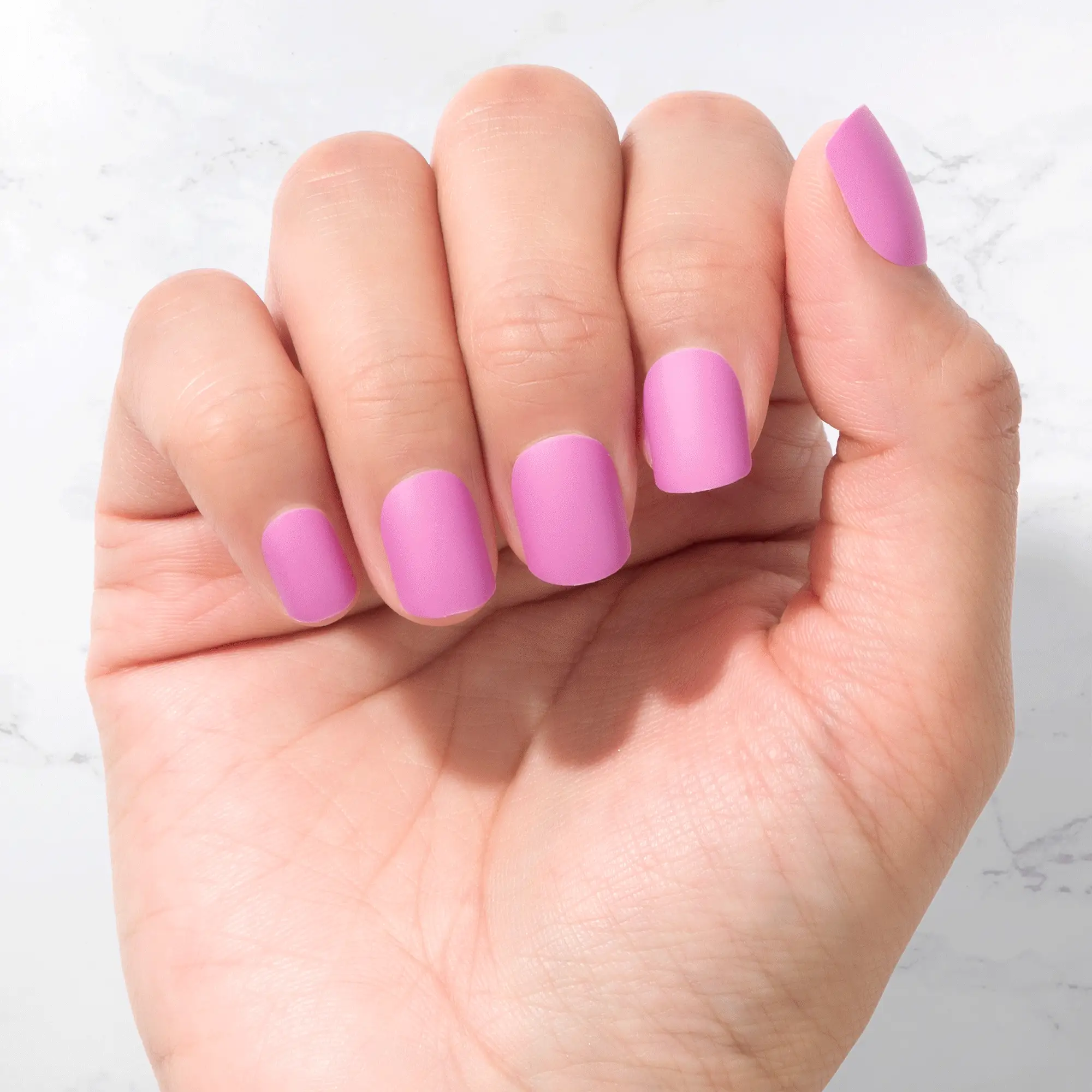 Wild Orchid - Square Sustainable Nails - Image 4