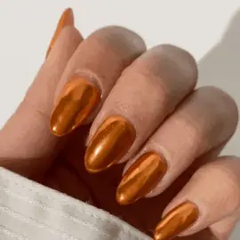 Tangerine - Metallic Nail Powder - Image 3