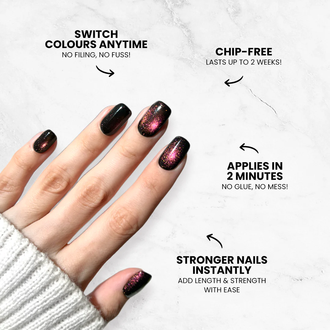 Sand and Sea - Oval Sustainable Nails - Image 4